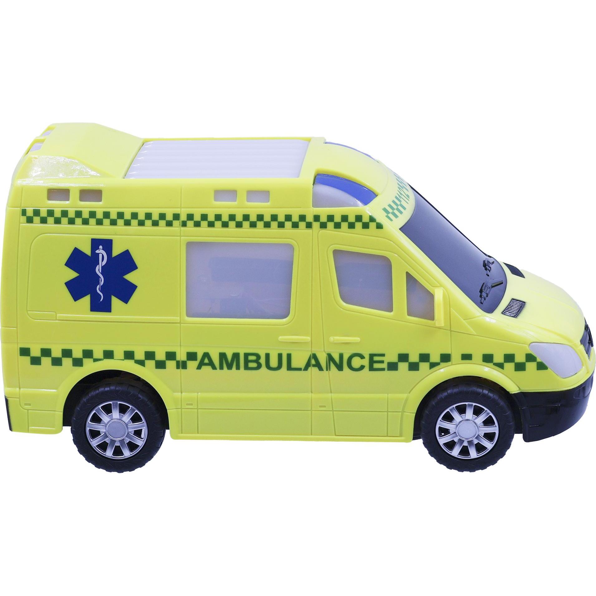 Impulse Toys - Ambulance bump ’n go with light and sound