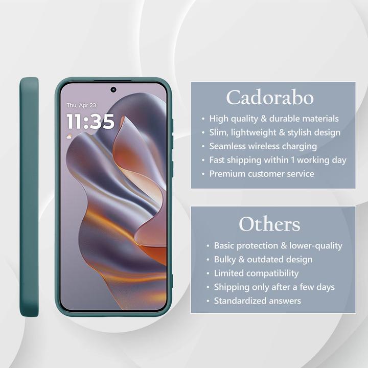 Produktbild Cadorabo Hülle für Motorola Moto Edge 50 Neo im Liquid Case Design (Motorola Edge 50 Neo)