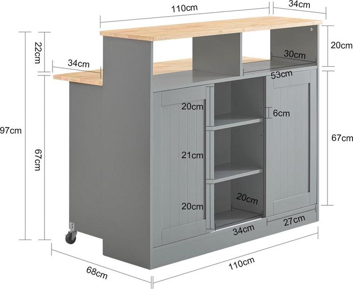Actual product image SoBuy Sideboard