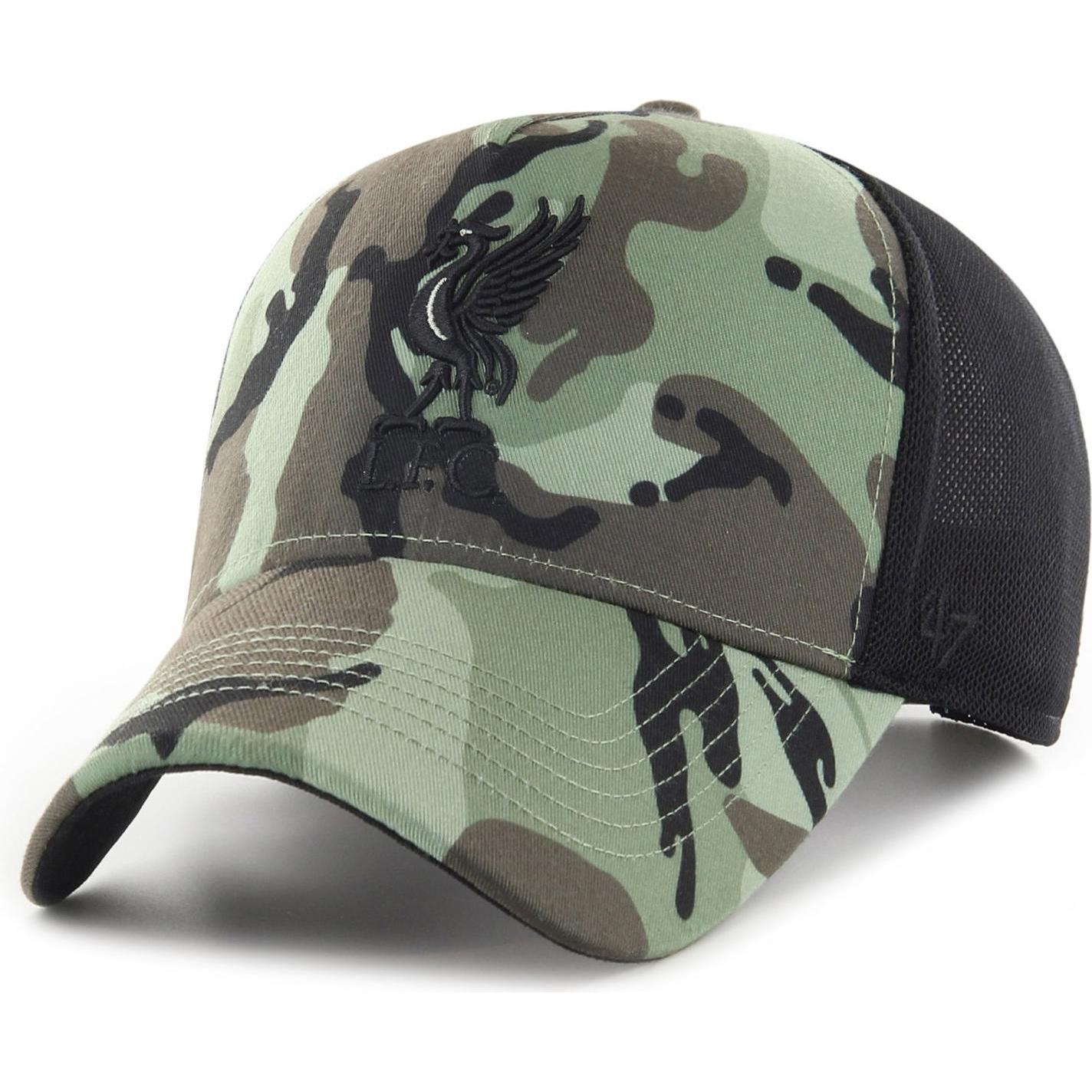 47 Brand, Herren, Cap, Trucker Sector FC Liverpool, Schwarz