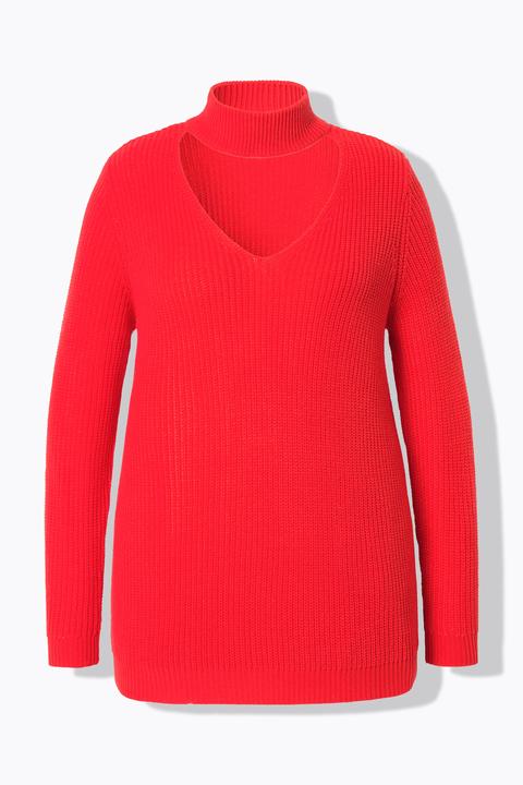 Actual product image Miamoda Pullover, Regular Fit, V-Ausschnitt mit Choker (60)