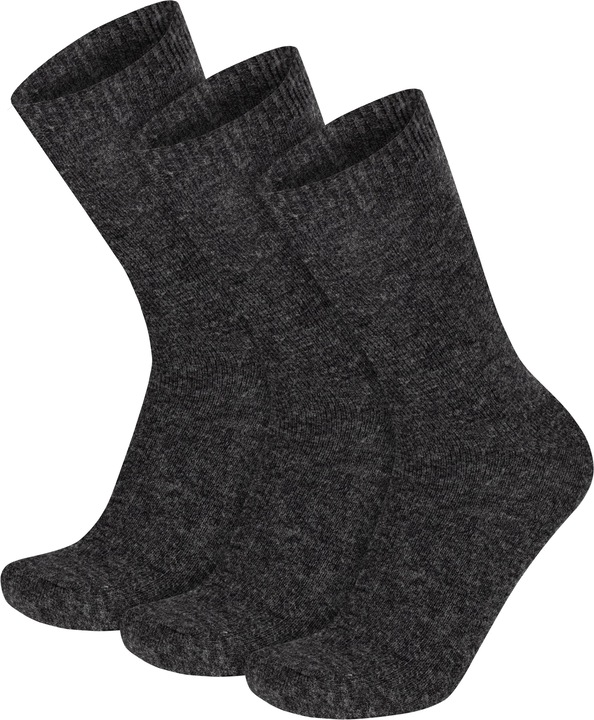 Produktbild Normani 3 Socken aus Cashmere und Merinowolle mit Komfortbund - 9065 (3er Pack, 47 - 50)