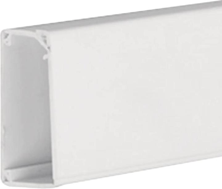 Actual product image Hager Roller trunking, plastic, H x W 18 x 33 mm, length 20 m, traffic white (Duct, 2000 cm)