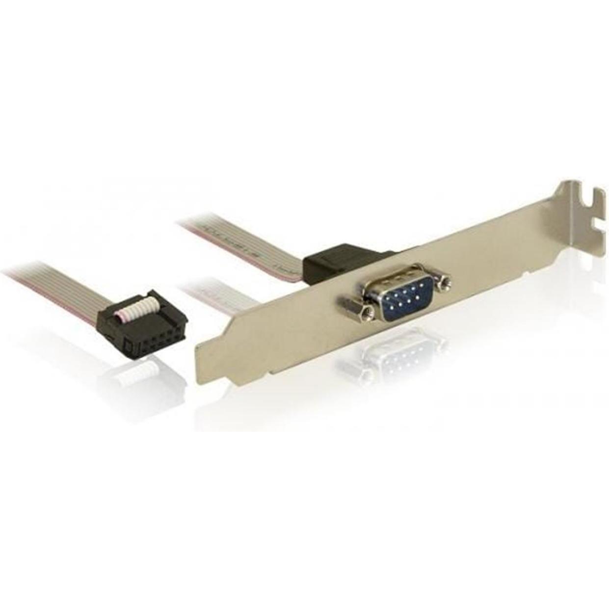 Delock Slotblech 1x COM zu COM (RS232) Header - kaufen bei Galaxus