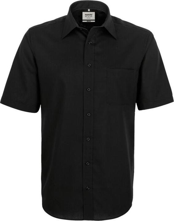 Hakro 1/2-sleeve shirt Business Comfort black, 6XL