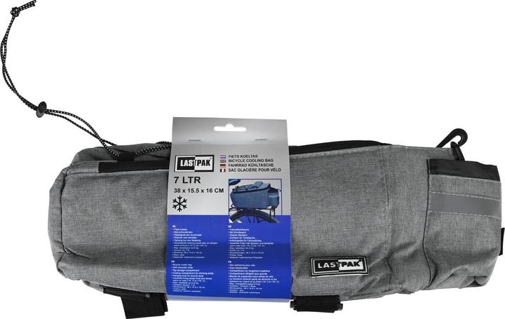 Produktbild Lastpak Fahrradkühltasche grau (7 l)