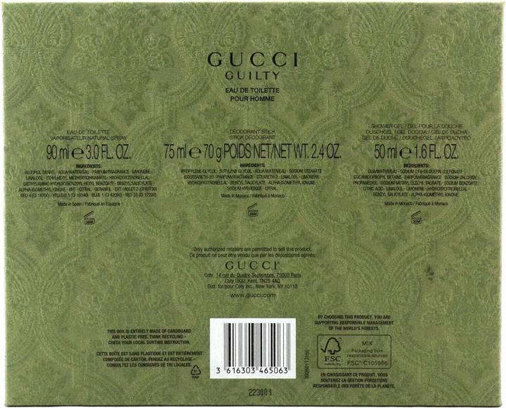 Immagine prodotto Gucci Regali Guilty Pour Homme (Set di profumi)