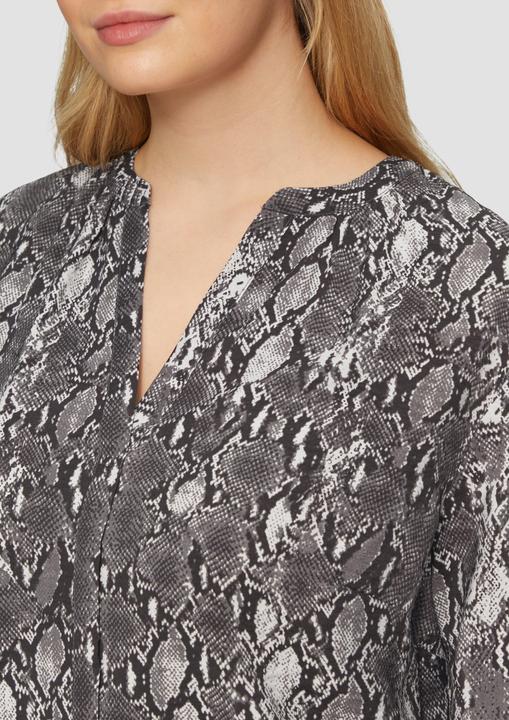 Produktbild S.Oliver Bluse Bluse mit Animal-Print aus Viskosemix (48)