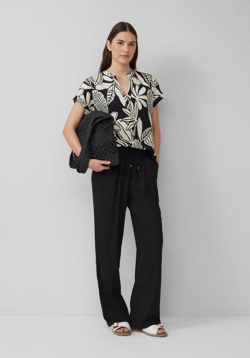 Image du produit S.Oliver Hose Leichte Leinenmix-Hose mit Elastikbund (46)