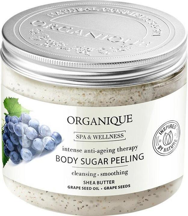 Actual product image Organique Intense Anti-Ageing Body Sugar Scrub 200ml (200 ml)