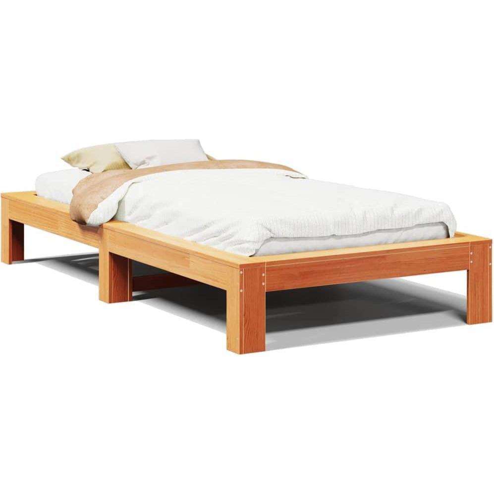 VidaXL, Bett, Bett ohne Matratze 200x200 (200 x 200 cm)