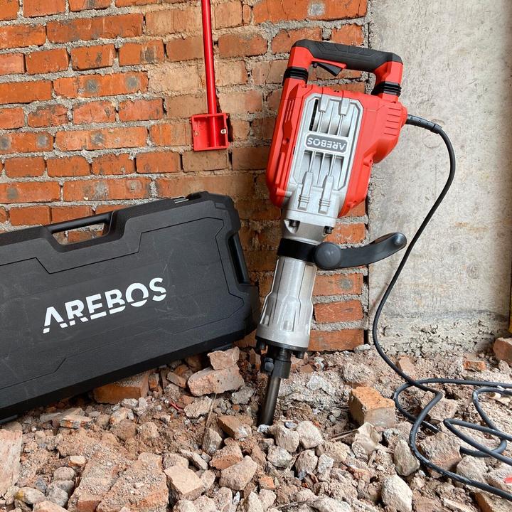 Actual product image Arebos Demolition hammer (Electrical connection, Hammer drill)