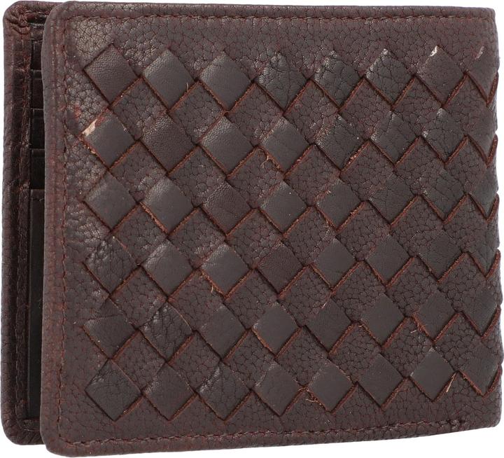 Actual product image Bugatti Woven wallet leather 11 cm