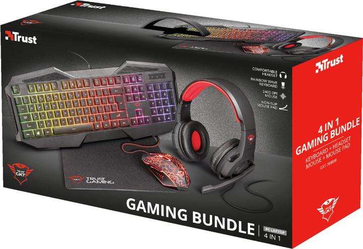 Actual product image Trust GXT 788RW 4-in-1 Gaming Bundle (DE, Cable)
