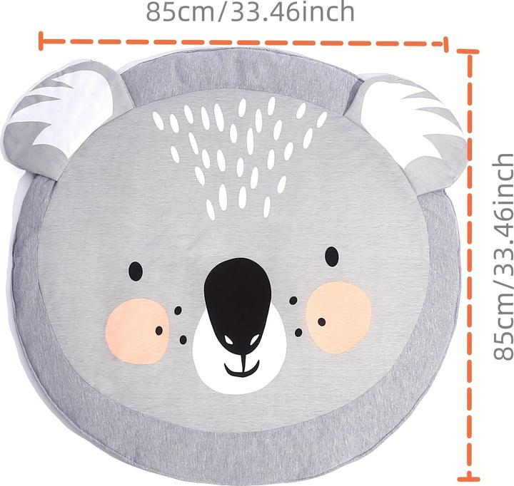 Produktbild Activity Board 3D-Tierteppich mit Innenauskleidung - perfekt für Kinderzimmerdekoration, Spiele, Krabbeln und