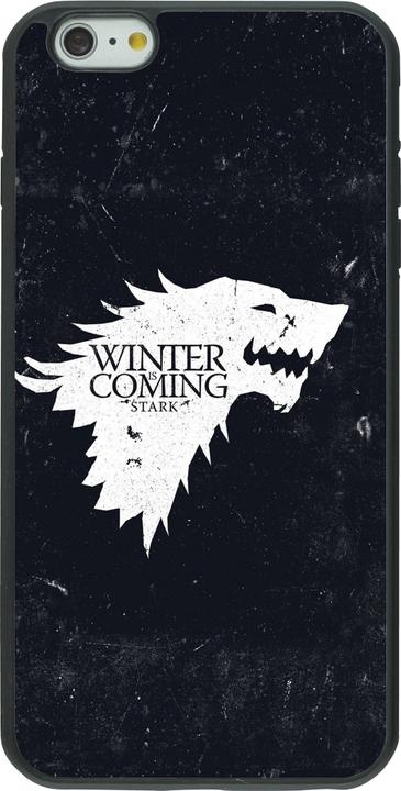 Produktbild PhoneLook Hülle Silikon schwarz Winter is coming Stark (Apple iPhone 6s Plus, Apple iPhone 6 Plus)
