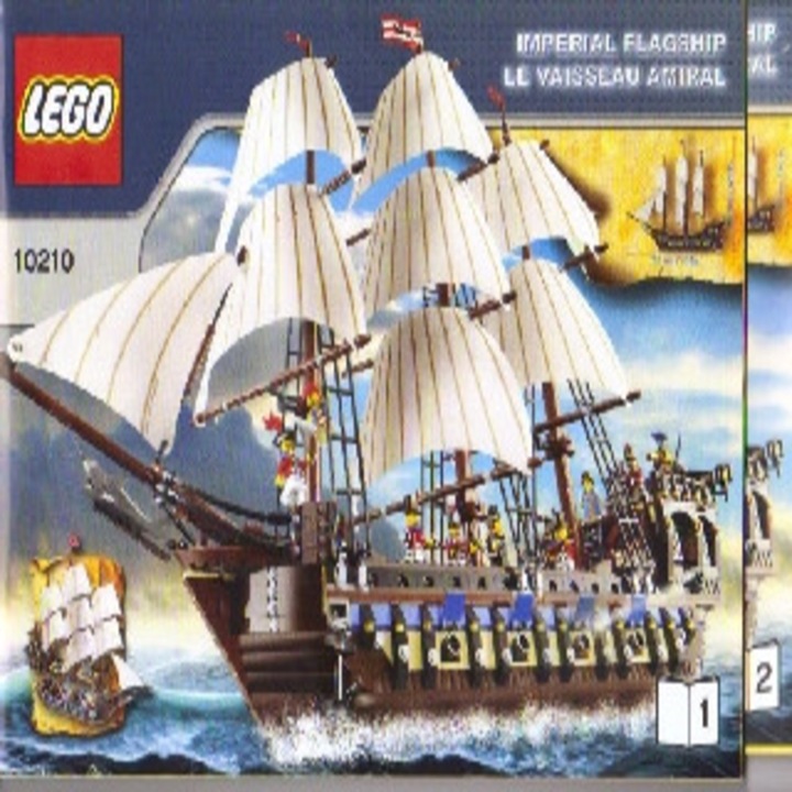 Image du produit LEGO Creator Segelschiff 10210 (10210, LEGO Creator 3-in-1)