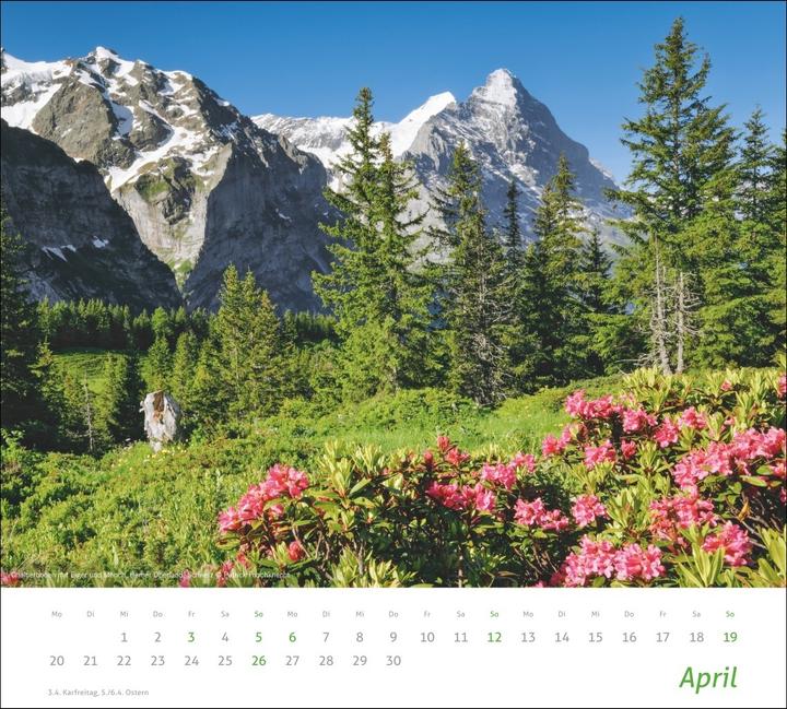 Produktbild times&more Alpen Bildkalender 2026