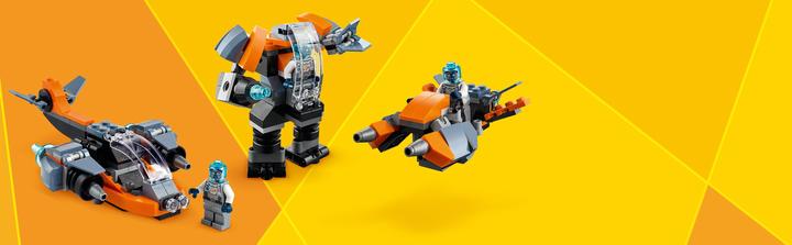 Actual product image LEGO Cyber Drone (31111, LEGO Creator 3-in-1)