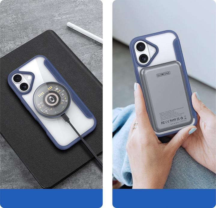 Productafbeelding Dux Ducis iPhone 17 Cover with MagSafe - Blue (Apple iPhone 17)