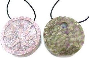 Produktbild Tamar Speckstein-Amulett Hanfblatt (Speckstein)