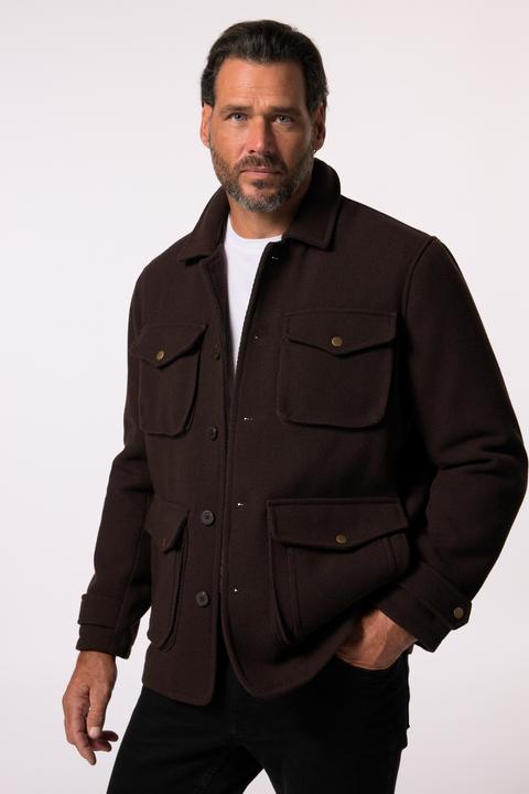 Produktbild JP1880 JP 1880 Fieldjacke, Wolloptik, bis 7 XL (5XL)