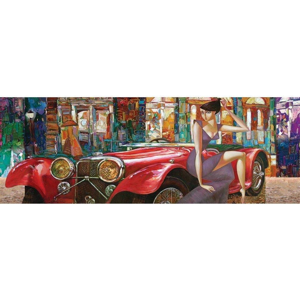 Thumbnail - Art Puzzle Artpuzzle Puzzle 1000 Panorama Einladung zum Abend (1000 Teile)