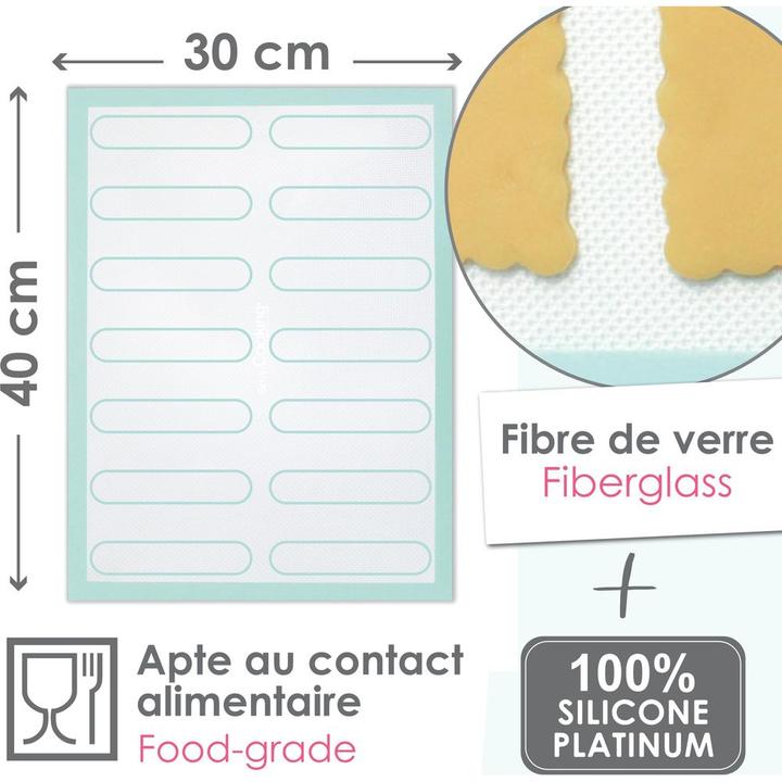 Produktbild ScrapCooking Glasfaser Silikon (40 x 30 cm)