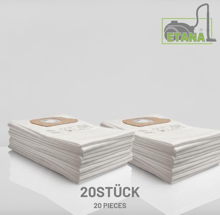 Produktbild Etana I 20 Staubsaugerbeutel ähnlich KFI 357, passend für Kärcher WD2Plus I Staubbeutel (20x)