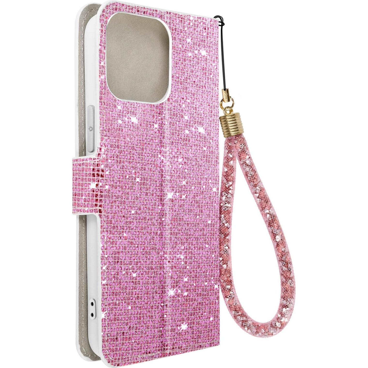 Thumbnail - Avizar Disco Glam Edition Series (Apple iPhone 14 Pro Max), Smartphone Hülle, Rosa