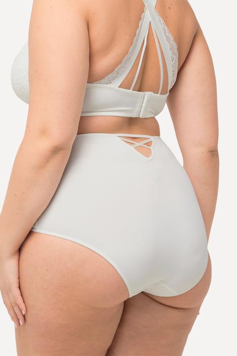 Produktbild Ulla Popken Maxislip, Spitzen-Einsatz, High Waist (58)