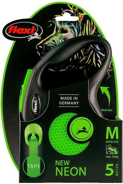 Produktbild Flexi New Neon Gurt (M, Hund, Spazieren)