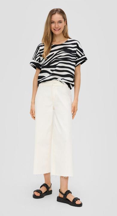 Produktbild S.Oliver T-Shirt Fabricmix-T-Shirt im Relaxed Fit (32)