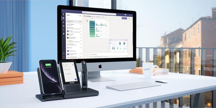 Actual product image Yealink WH67 MS (Wireless, USB-A, Microsoft teams)