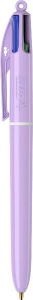 Actual product image Bic Biros (Assorted colours, Black, Blue, Green, Lilac, Multicoloured, Red, Yellow, 1x)