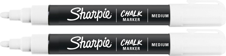 Immagine prodotto Sharpie Pennarello a gesso (Bianco, 4 mm, 2 x)