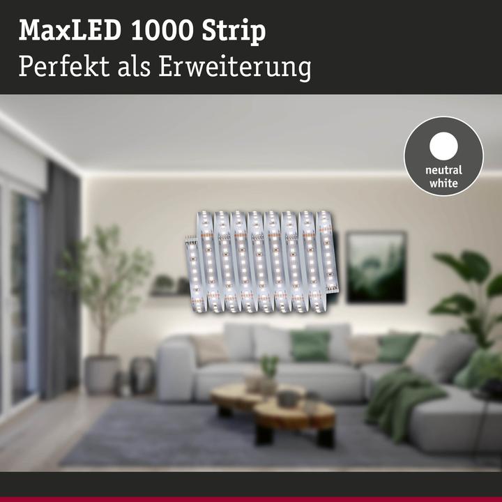 Image du produit Paulmann MaxLED 1000 Stripe (Blanc neutre, 250 cm, Intérieur)