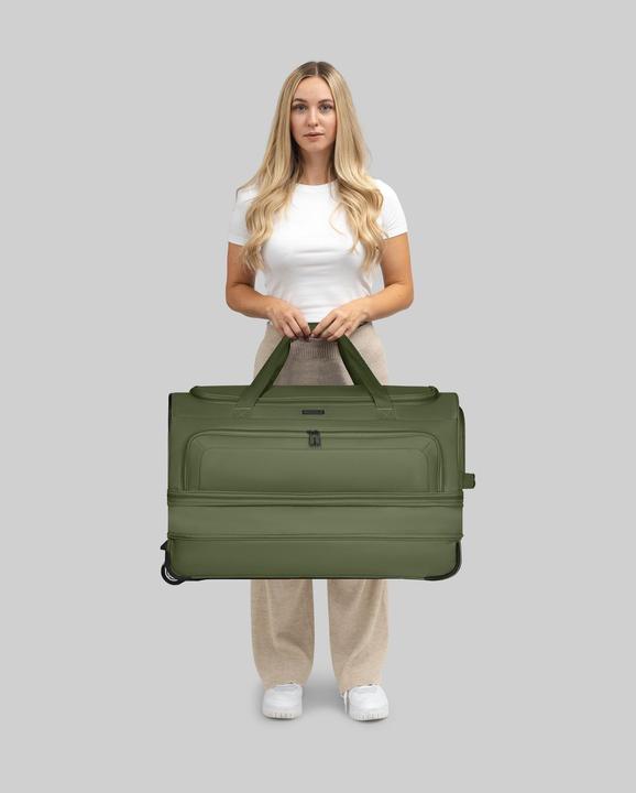 Immagine prodotto Redolz Borsa da viaggio Duffle Essentials a 2 ruote da 70 cm con piega ad espansione (86 l)