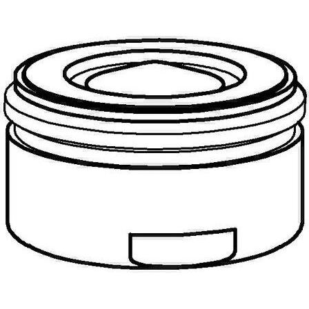 Thumbnail - Grohe, Zubehör Sanitärinstallation, Mousseur 5,7 l/min bei 3 bar chrom