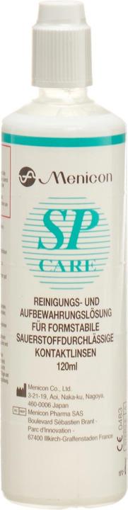 Actual product image Menicon SP Care Cleaning Storage Solution (Peroxide system, 120 ml)