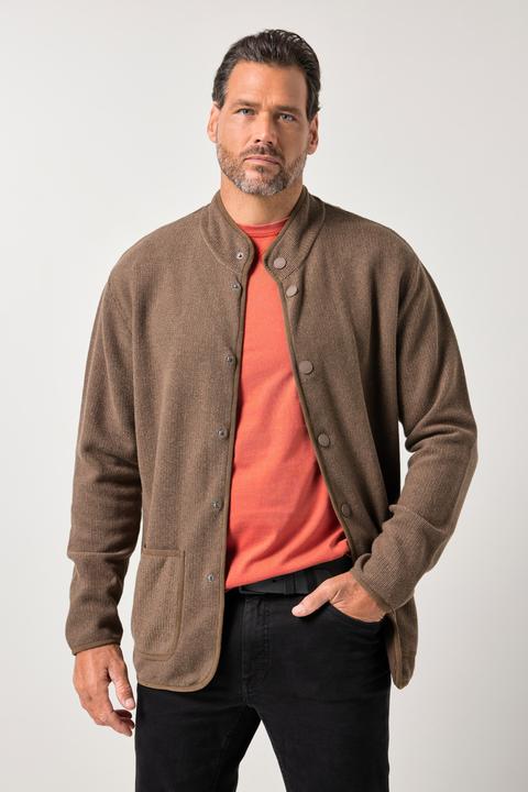Produktbild JP1880 Stricksakko, FLEXNAMIC®, Stehkragen, Druckknöpfe (L)
