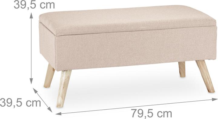 Produktbild Relaxdays Sitzbank (79.50 cm)