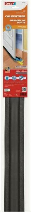 Actual product image tesa tesamoll door bottom double seal, door seal for smooth floors