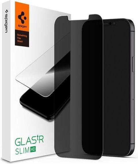 Produktbild Spigen Glas.TR Slim iPhone 14/13 Pro/13 Privacy AGL05211 szkło hartowane AGL03393 (1 Stk., Apple iPhone 13, Apple iPhone 13 Pro)