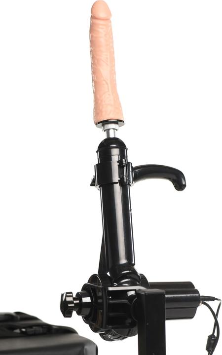 Actual product image Master Series XR Brands - Obedience Bench with Sex Machine - Black