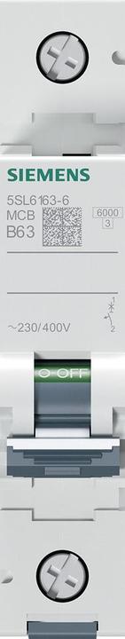 Actual product image Siemens LSSwitch V 6kA B 63A