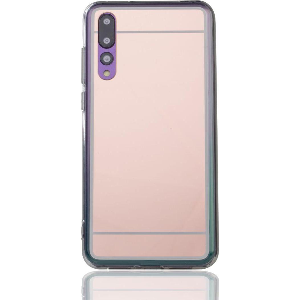 Thumbnail - König Design Huawei P20 Pro Handy Hülle Spiegel Mirror Soft Case Schutz Cover Etuis Rose Gold (Huawei P20 Pro), Smartpho...