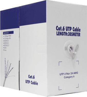 Actual product image Sbox UTP CAT-5E BOX 305 m (UTP, CAT6, 305 m)