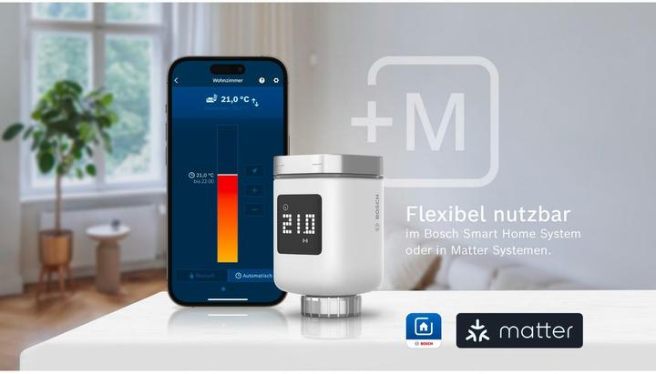 Produktbild Bosch Smart Home Heizkörper-Thermostat II (+M)