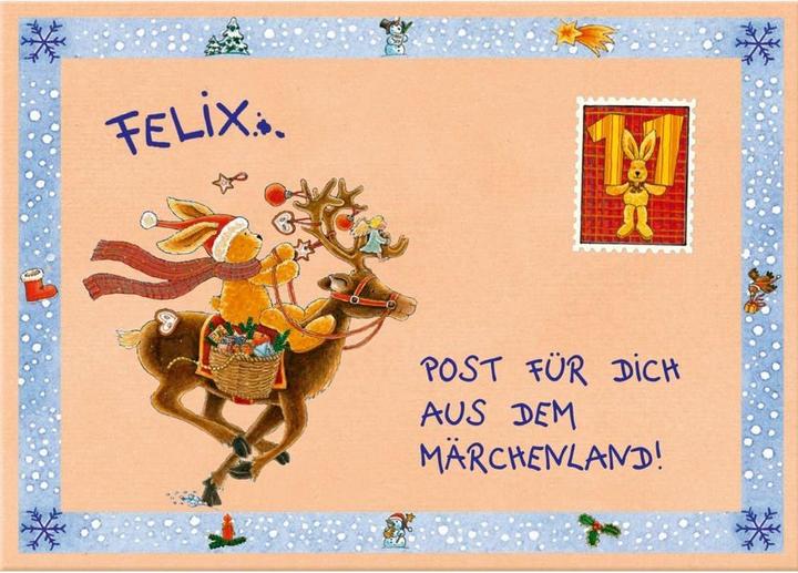 Actual product image 24 Advent letters from Felix